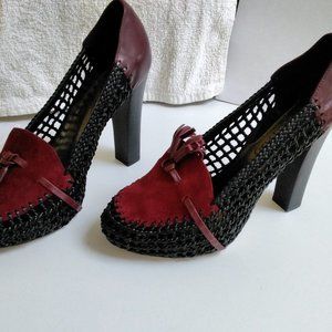 Chelsea Paris Black and Red Moho